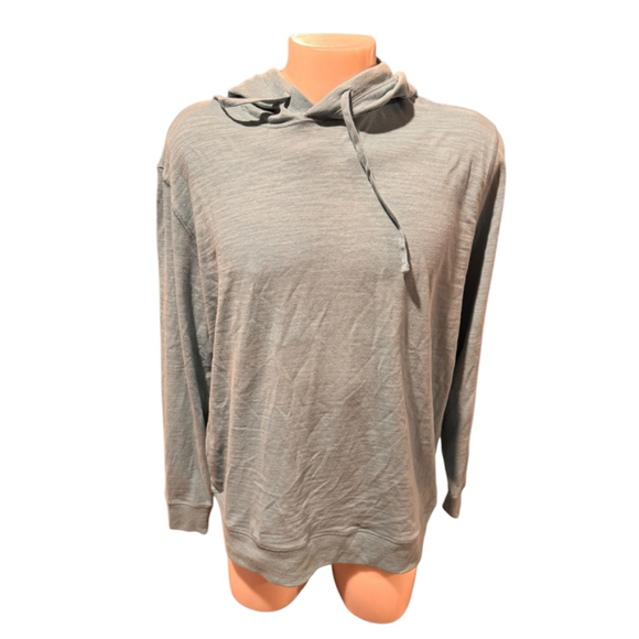 Men's Faherty Teal Sunwashed Slub Hoodie XXL h13